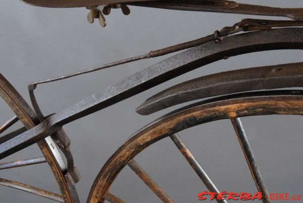 Velocipéd, neznámý výrobce, Francie – okolo 1870