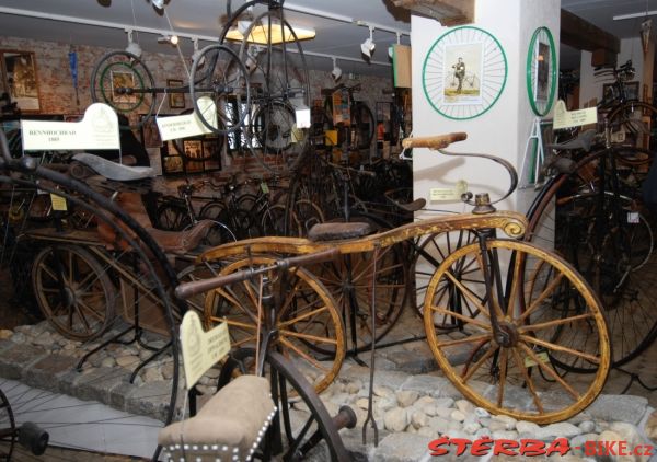 96. The Bicycle Museum in Retz, Rakousko