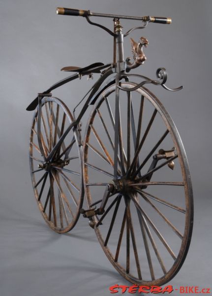 Boneshaker with ball bearings, France – around 1870