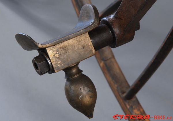 Boneshaker with ball bearings, France – around 1870