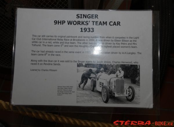 97/B - BROOKLANDS motor museum