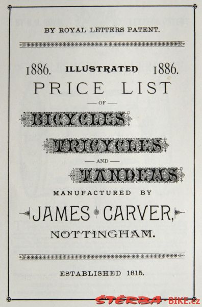 Carver James - 1886