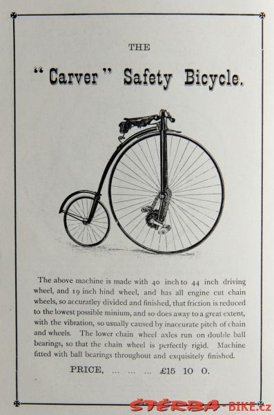 Carver James - 1886