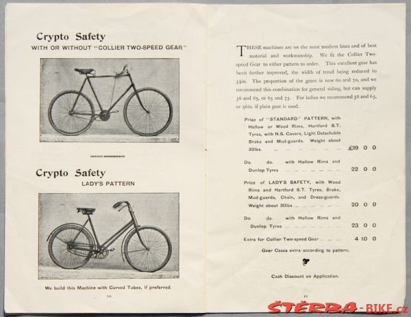 Crypto Cycle Company, Ltd. - 1896