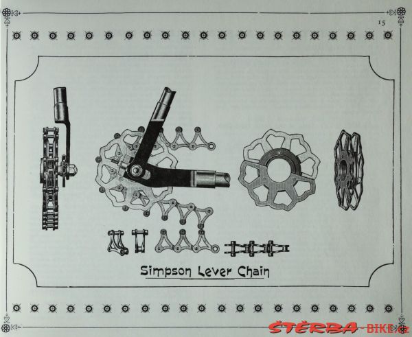 SIMPSON CYCLES (Simpson "Lever" Chain) - 1896