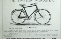 SIMPSON CYCLES (Simpson "Lever" Chain) - 1896