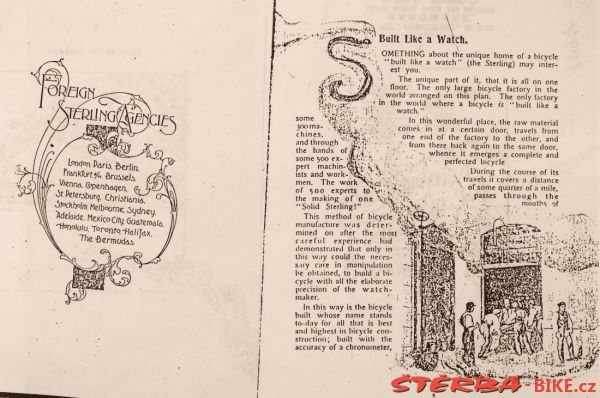 Sterling Cycle Works - 1897