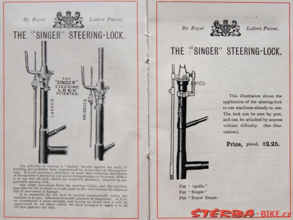 The "Special Singer", Singer & Co., Coventry, Anglie – cca 1893