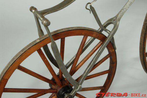 Boneshaker, Manufacturer unknown, probably Germany - around 1870