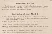 Sterling Bicycle, The Pope Manufacturing Co., - 1909