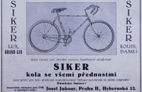 Siker, závodní kolo, Francie - okolo 1940