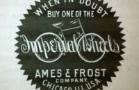 "Imperial" Ames & Frost Company, Chicago, USA - 1893