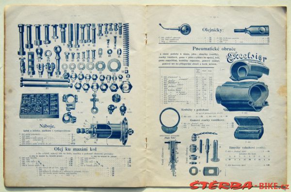 Laurin & Klement 1901 – Díly