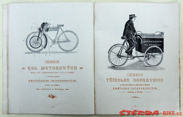 Laurin & Klement – Bicycles 1899