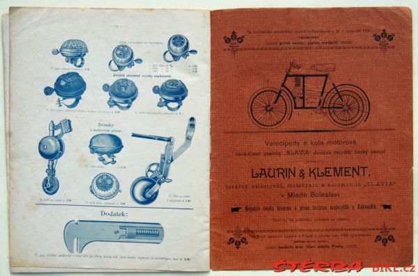 Laurin & Klement 1901 – Díly