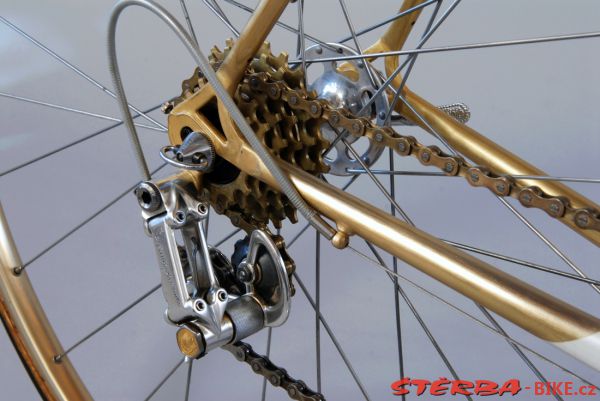 Závodní speciál Štěrba Gold - Campagnolo 50th Anniversary 1983