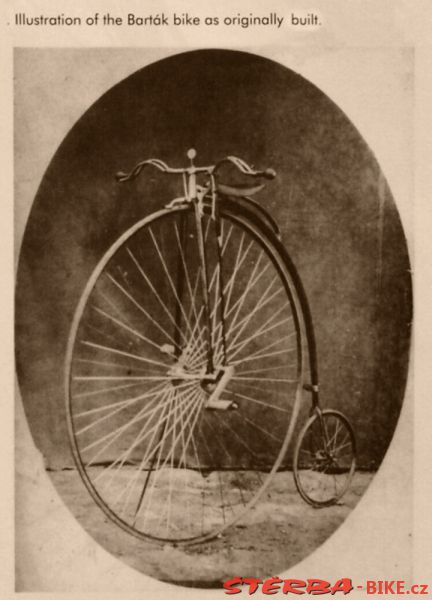 138/B „Barták´s High-Wheel Bicycle“