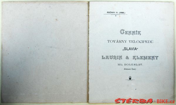 Laurin & Klement – Kola 1898