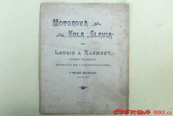 Laurin & Klement 1899 – První motorové kolo