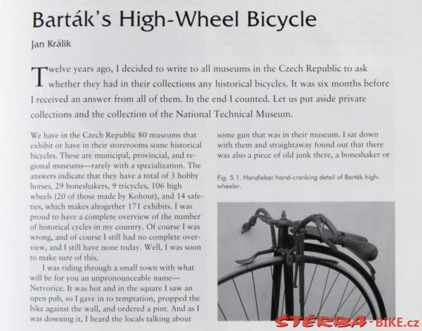 138/B „Barták´s High-Wheel Bicycle“