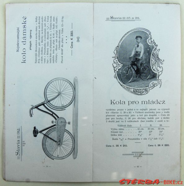 Laurin & Klement 1901 – Kola a motocykly