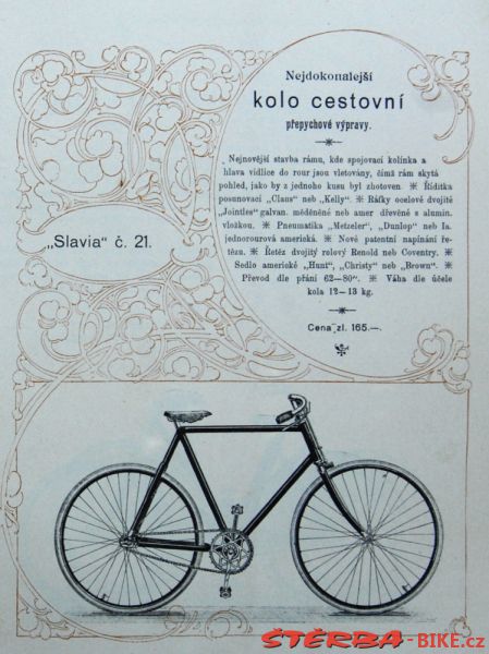 Laurin & Klement "Slavia" model 21, Mladá Boleslav, Čechy - 1899