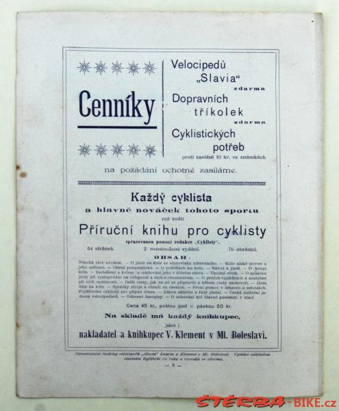 Laurin & Klement 1899 – První motorové kolo