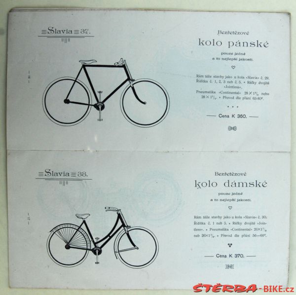 Laurin & Klement 1901 – Bicycles and motorcycles