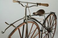 Velocipéd s blatníky, neznámý výrobce, Francie - 1870
