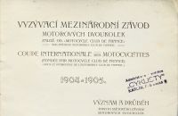 Mezinárodní závody 1904-05