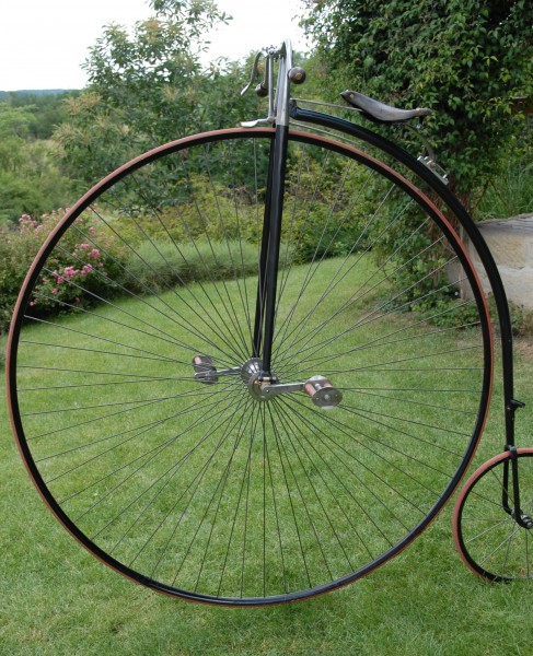 The Závist high-wheel bicycle