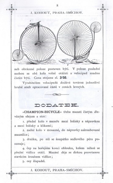 Jan Kohout and Registration of the brand