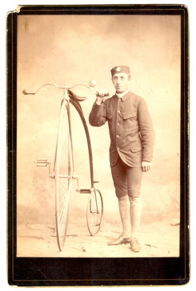 Original photographs with a beautiful Kohout bicycles