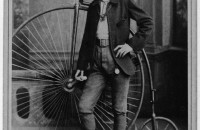 Original photographs with a beautiful Kohout bicycles