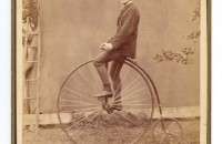 Original photographs with a beautiful Kohout bicycles