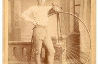 Original photographs with a beautiful Kohout bicycles