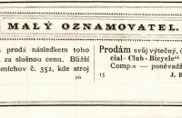 Český klub velocipedistů 1880