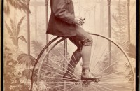 Original photographs with a beautiful Kohout bicycles