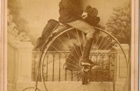 Original photographs with a beautiful Kohout bicycles