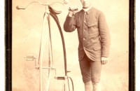 Original photographs with a beautiful Kohout bicycles