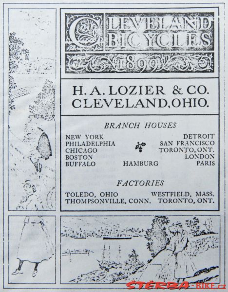 H.A.Lozier MFG Co., “CLEVELAND mod.103“, Ohio, USA - 1900