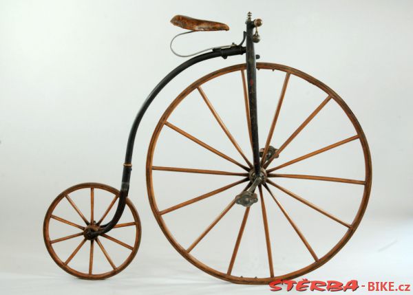 OTTO Wood Bicycle - USA, okolo 1885