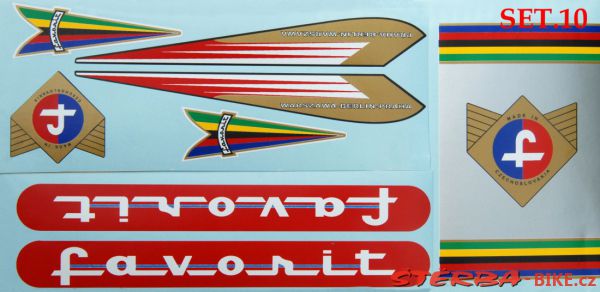 Frame stickers FAVORIT