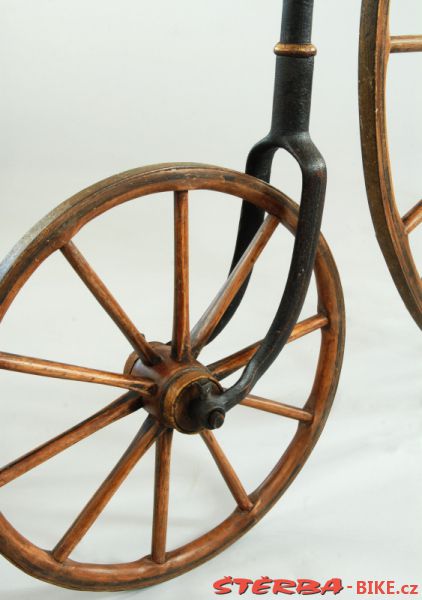 OTTO Wood Bicycle - USA, okolo 1885