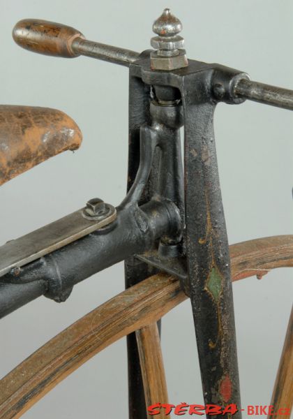 OTTO Wood Bicycle - USA, okolo 1885