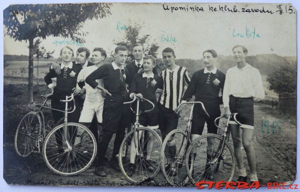 Compas, závodní kolo, Kříž - Plzeň, okolo roku 1930