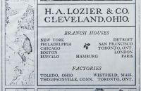 H.A.Lozier MFG Co., “CLEVELAND mod.103“, Ohio, USA - 1900