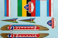 Frame stickers FAVORIT