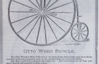 OTTO Wood Bicycle - USA, around 1885