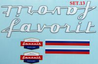 Frame stickers FAVORIT